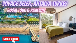 Voyage Belek, Antalya Turkey | Nov 2023 | Block B Standard Room Tour 🇹🇷💚✨