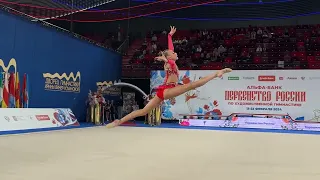 Daria Khoroshilova Free hands Russian Junior Championships 2024