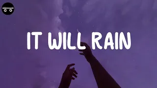 Bruno Mars - It Will Rain (Lyric Video)