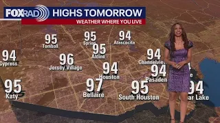 Houston weather: Warm Wednesday night, spotty storms possible next week