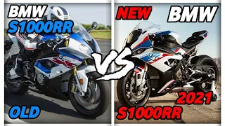 new vs old bmw s1000rr  !  top speed acceleration sounds comparison