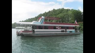 1995 Lakeview 15 x 68WB Houseboat For Sale on Norris Lake TN - SOLD!