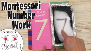 Montessori Number Work Counting 1 to 10 | Montessori Teaching Methods