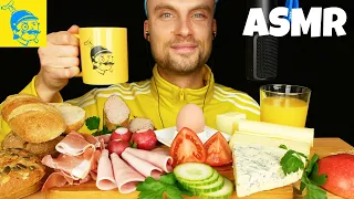 ASMR Eating German Breakfast 🇩🇪 #asmrfood