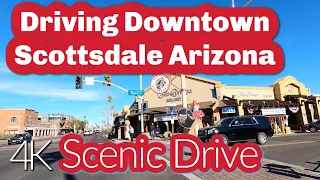 Driving in Arizona- 4k Scenic Drive Tour Scottsdale AM Tour