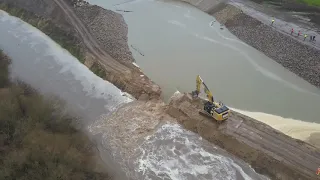 Zweiter Durchstich der Ems bei Greven