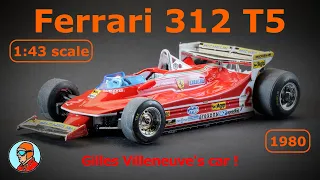 Ferrari 312 T5 - 1:43 Scale - DieCast & Cars