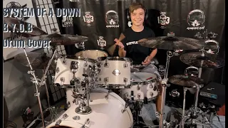 System of a Down B.Y.O.B Drum cover  (13 year old)