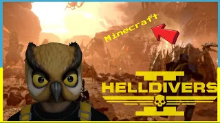 If The Vanoss Crew Played Helldivers 2 Portrayed In Minecraft