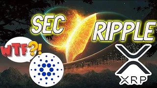 RIPPLE/XRP СТАВИТ В ТУПИК SEC! CARDANO/ADA НАЧИНАЕТ РАЛЛИ! НОВОСТИ XRP/ADA