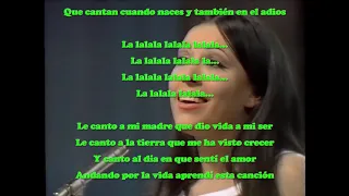 ESC 1968  15 España Massiel  "La, La, La"  29p  1/17   LYRICS-VIDEO ESPAÑOL