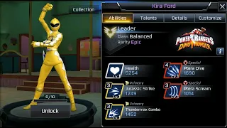 Kira Ford Yellow Dino Ranger is Here ~ Power Rangers Legacy Wars