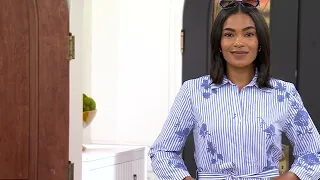 Dennis Basso Button Front Embroidered Poplin Duster on QVC