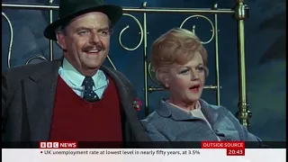 BBC Newsflash - Death of Angela Lansbury - 11/10/2022