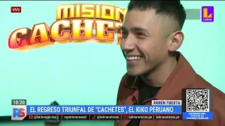 Conoce la historia de Ruben Tuesta “Cachetes”, el kiko peruano