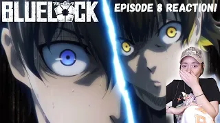 He's A Monster!! | Blue Lock Episode 8 Reaction!