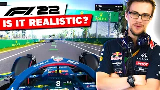 Formula 1 Engineer Compares F1 22 to Real Life!