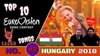 #2 | Israelis react to AWS - Viszlát Nyár | Eurovision Hungary 2018 | TOP 10 ROCK SONGS