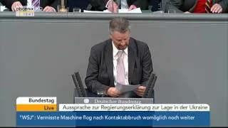 Bundestag - Aussprache zur Regierungserklärung (2) am 13.03.2014