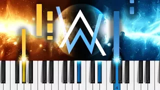 Alan Walker - The Spectre - Piano Tutorial