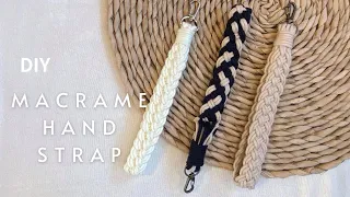 マクラメハンドストラップ-macrame hand strap-