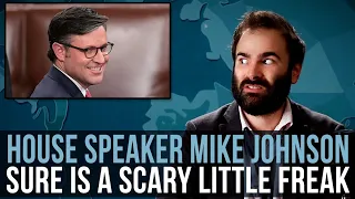 House Speaker Mike Johnson Sure Is A Scary Little Freak – SOME MORE NEWS