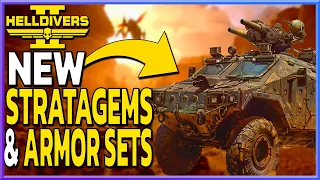 THESE NEW STRATAGEMS LOOK INSANE! | New Armors and Stratagems Leaked | Helldivers 2