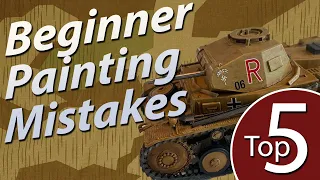 5 German Armor painting mistakes