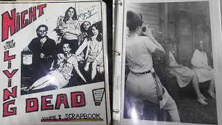 Night of the Living Dead Scrapbook Horror Photo Convention George Romero Making Of Behind the Scenes