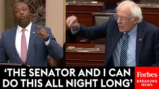 FLOOR FIGHT: Bernie Sanders And Tim Scott Battle Over Competing Anti-Bigotry Resolutions