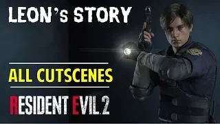 [Game Movie] Resident Evil 2 Remake | Leon's Story | All CutScenes