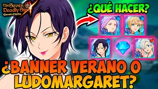 ¿MERLIN VERANO o LUDO FEST? *¿QUÉ HACER?* TOMA LA MEJOR DECISIÓN! 💎 | Seven Deadly Sins: Grand Cross