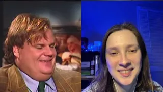 Chris Farley & David Spade "Tommy Boy3/6/95 - Bobbie Wygant Archive REACTION