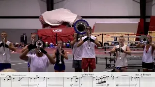 Bluecoats: "How sexy can you make this solo?" "yes"