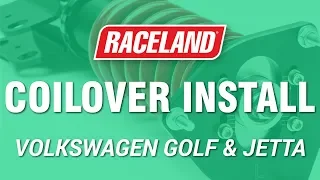 How To Install Raceland VW MK4 Coilovers