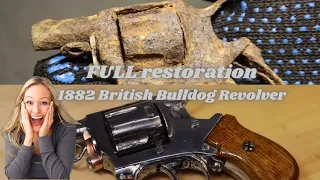 Gun restoration, 1882 British Bulldog Revolver - full restoration