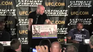 Jon Jones and Rampage Jackson Create Some Heat at UFC 135 Presser