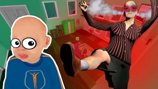 ЭТА БАБКА СОШЛА С УМА!!! КАК МНЕ ВЫЖИТЬ?! Granny Simulator