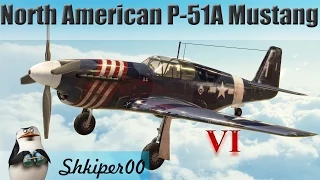 World of Warplanes, Истребитель North american P-51A Mustang_(1080p)