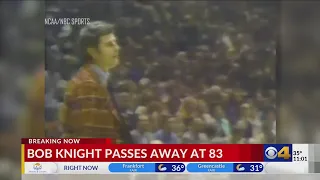 Legendary former IU basketball coach Bob Knight dies at 83