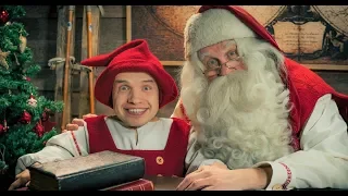Message vidéo du lutin du Père Noël Kilvo Elf en Laponie Finlande Papa Noël Rovaniemi vidéo enfants