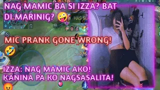 IZZAPRANK! MIC PRANK GONE WRONG! ANDALDAL MO IZZA.