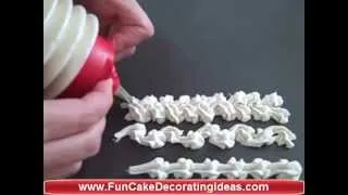 3 Most Common Piping Tips (Easy Piping Techniques Cake Decorating Tutorial)
