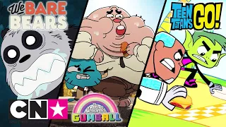 Aventurile fraților urși + Gumball + Haideți tineri titani! | Burgers! | Cartoon Network