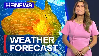 Australia Weather Update: Partly cloudy and chance of showers | 9 News Australia