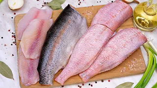 3 вкусных блюда из рыбы! 🐟 Как приготовить аппетитную, сочную рыбу на каждый день и в пост!