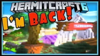 Hermitcraft Season 6:  I'm BACK And First Landscape Job!  (Minecraft 1.13 survival let's play Ep.13)