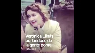 LA AMIGA DE CRISTINA KIRCHNER VERÓNICA LLINÁS BURLANDOSE DE LOS POBRES CUANDO ESTABA MACRI.