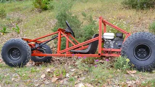 Homemade Off-Road Go Kart Project - Full video