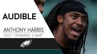 Anthony Harris Mic'd Up at 2021 Training Camp "Mom, I Love You!" | Eagles Audible